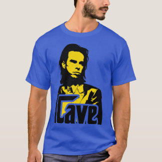 Retro-Nick-Höhle an der Tür Tribut T-Shirt