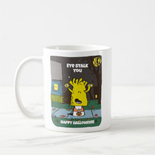 Retro Niedliche Monster Halloween-Tasse Kaffeetasse
