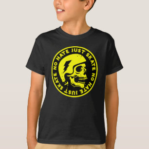Retro no Hass Just Skate Skull T-Shirt