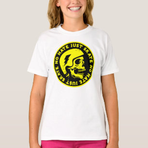 Retro no Hass Just Skate Skull T-Shirt