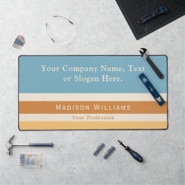 Retro Nom personnalisé Texte Slogan Office ou pers