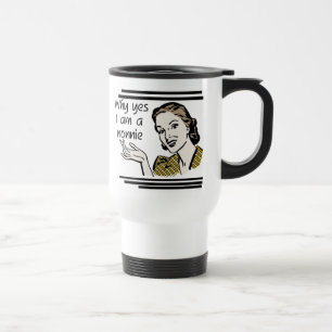 Retro Nonnie T - Shirts und Geschenke Reisebecher