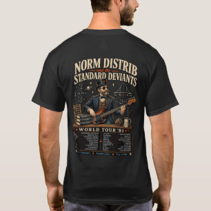 Retro Norm Distrib und die Standard-Deviants T-Shirt
