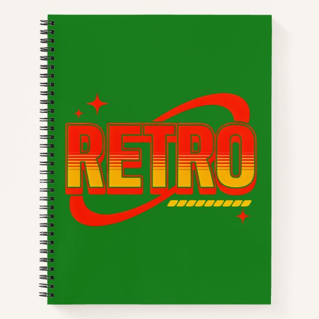 Retro. Notizbuch (Vorderseite)