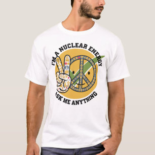Retro Nuklear Energy Design Vektorgeschenk T-Shirt