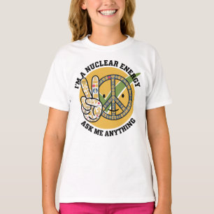 Retro Nuklear Energy Design Vektorgeschenk T-Shirt