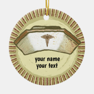 Retro Nurse Cap Ornament