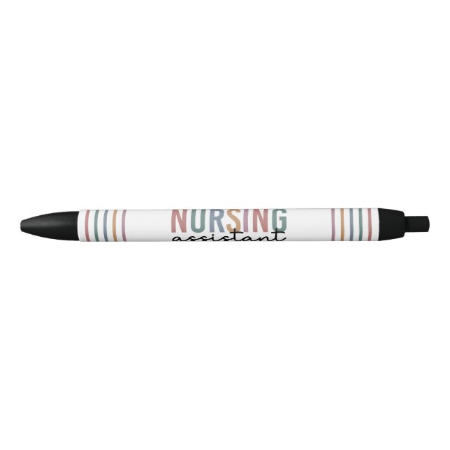 Retro Nursing Assistant CNA Pflegeassistent Kugelschreiber (Vorderseite)