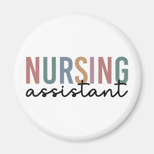 Retro Nursing Assistant CNA Pflegeassistent Magnet