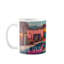Retro Oasis – Palm Springs Coffee Mug