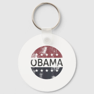 Retro Obama Vintage Wahl Präsident Barack Obama Schlüsselanhänger