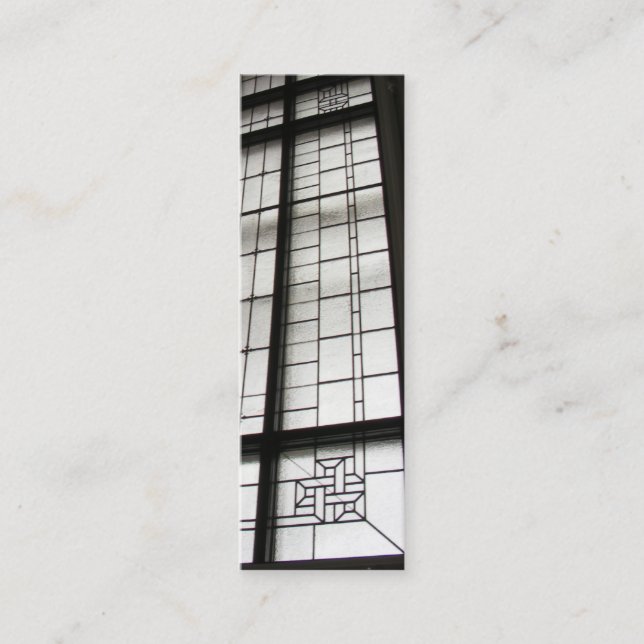 Retro Oberlicht ~ Visitenkarte (Vorderseite)