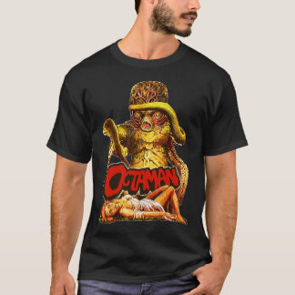Retro Octaman Cult Classic Horror Monster Fan Art T-Shirt