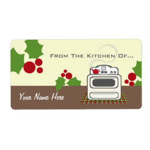 Retro Ofen-Weihnachten von der Küche von…