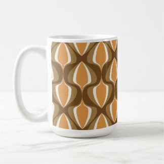 Retro Ogee Brown Kaffeetasse
