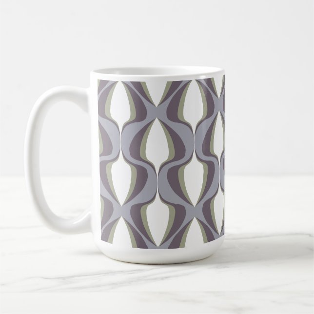 Retro Ogee Grey Kaffeetasse (Links)