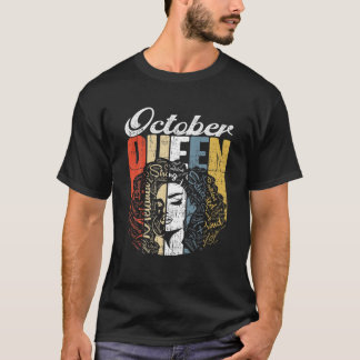 Retro Oktober Queen Phantastisch Junentin Queen Wo T-Shirt