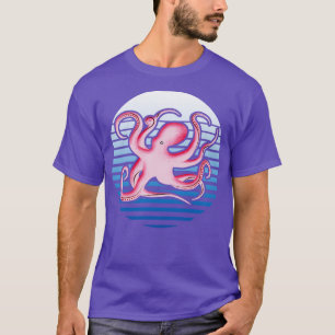 Retro Oktopus T-Shirt