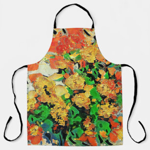 Retro-Ölgemälde: Van Gogh Monet Schürze
