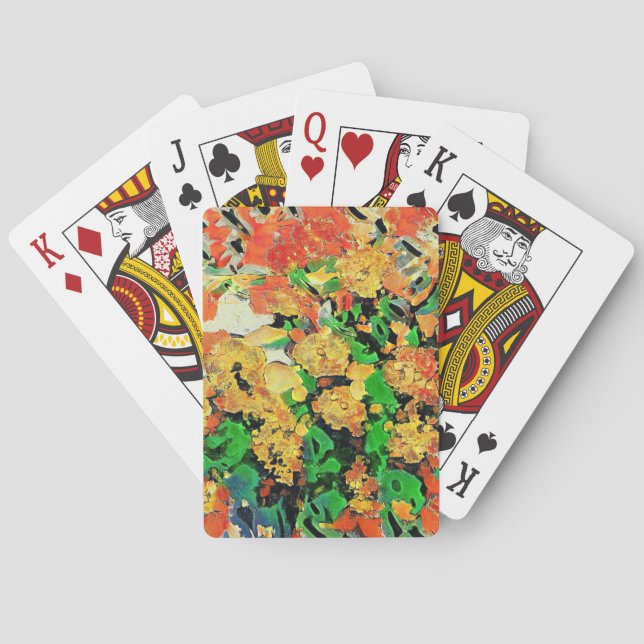 Retro-Ölgemälde: Van Gogh Monet Spielkarten (Rückseite)