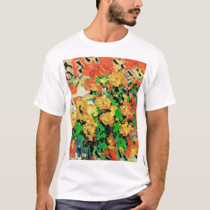Retro-Ölgemälde: Van Gogh Monet T-Shirt