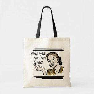 Retro Oma T-Shirts und Geschenke Tragetasche