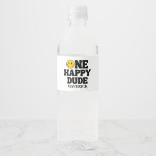 Retro One Happy Dude Lächeln Gesicht Junge 1. Gebu