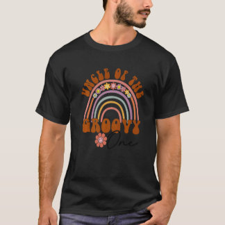 Retro Onkel Groovy One Matching Family 1st Birt T-Shirt