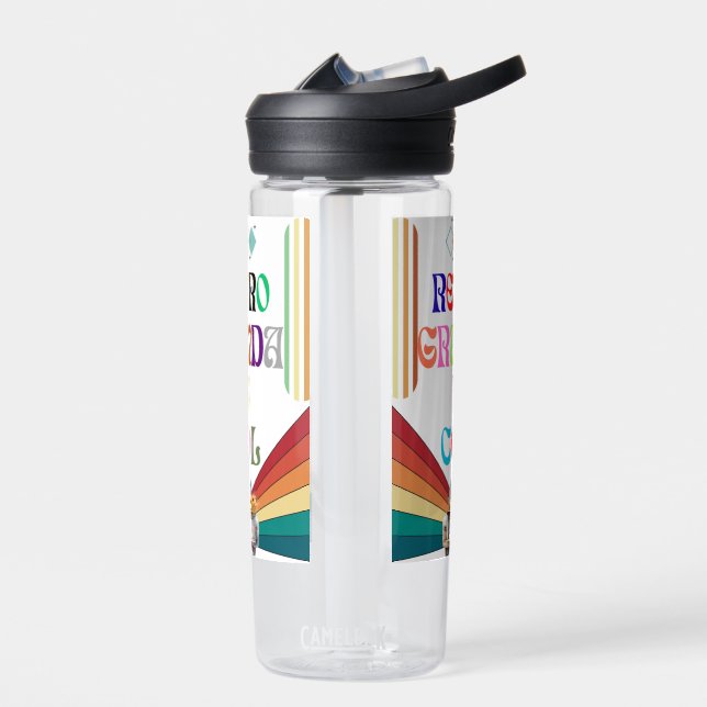 Retro Opa Cool Trinkflasche (Links)