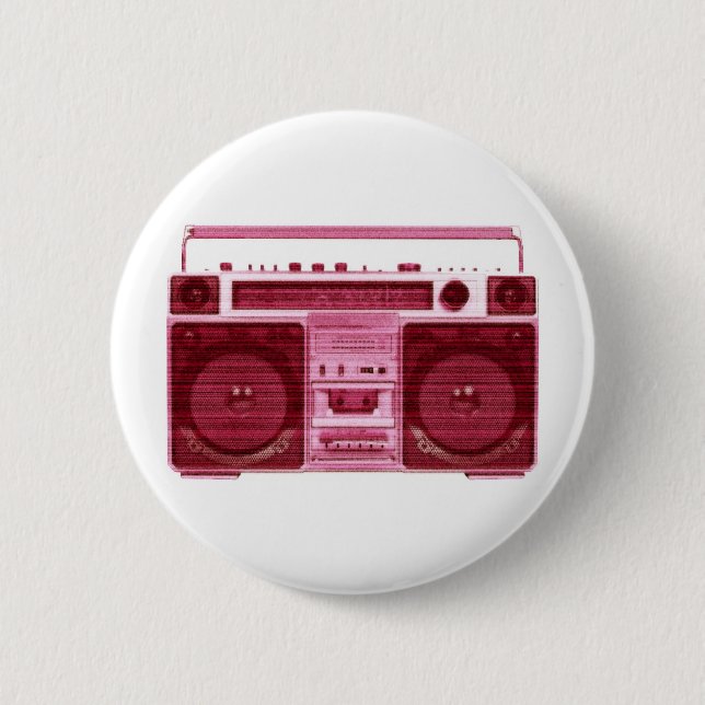 Retro-Optionsfeld Button (Vorderseite)