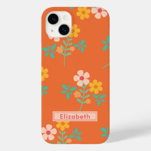 Retro Orange Daisy Bouquet Case-Mate iPhone 14 Plus Hülle