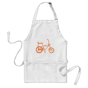 Retro Orange Krate Banana Seat Bike Schürze