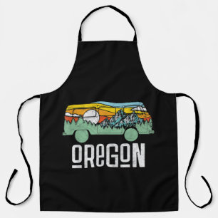 Retro-Oregon-Outdoor-Hippie-Van-Natur Schürze