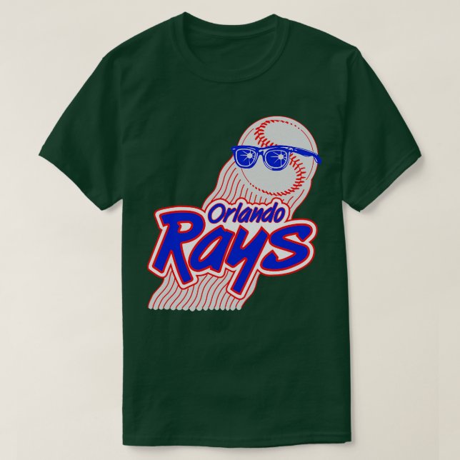 Retro Orlando Rays Baseball 1990 TShirt (Design vorne)