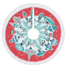 Retro Ornamente an der roten Grenze