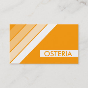 Retro OSTERIA Visitenkarte