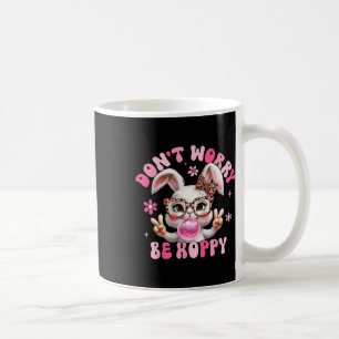 Retro Ostern Keine Sorge Sei Hoppy Süßer Hase Oste Kaffeetasse