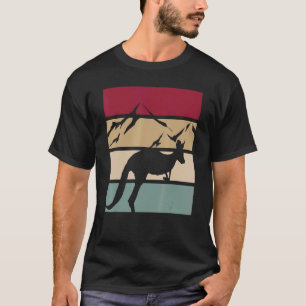 Retro Outback Kangaroo Australien Tier Kangaroo T-Shirt