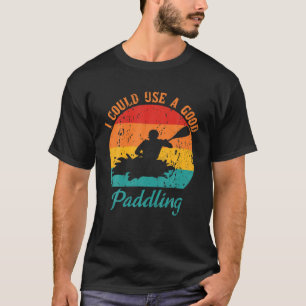 Retro Outdoor Adventures Kayaker ich könnte ein Go T-Shirt