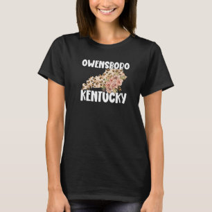 Retro Owensboro KY Kentucky City Apparel Souvenir T-Shirt
