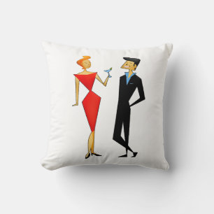 RETRO-PAAR-KISSEN AUS DEN 1960ER JAHREN KISSEN