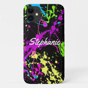 Retro Paint Spritzer Neon Custom Case-Mate iPhone Hülle