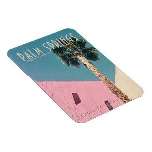Retro Palm Springs Flexible Magnet