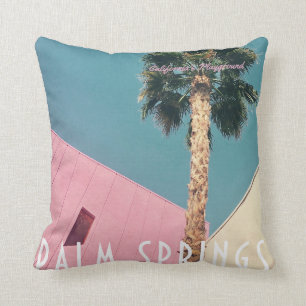 Retro-Palm-Springs-Wurfkissen Kissen