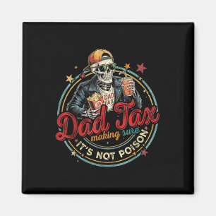 Retro Papa-Steuer Sicherstellen, dass es nicht Gif Magnet