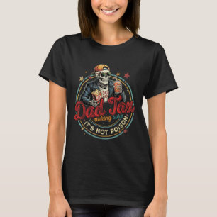 Retro Papa-Steuer Sicherstellen, dass es nicht gif T-Shirt