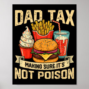 Retro Papa-Steuer sorgt dafür, dass es nicht ison Poster
