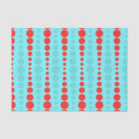 Rétro papier de soie de soie de points de rouge et