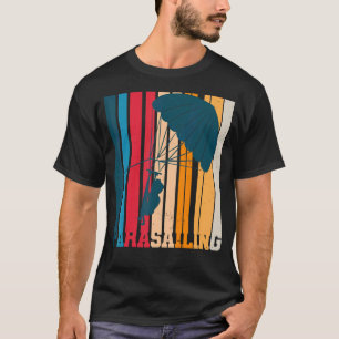 Retro Parasailing Parasaile im Stil der 70er Jahre T-Shirt