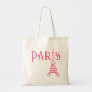 Retro-Paris-Eiffelturm-Tasche Tragetasche